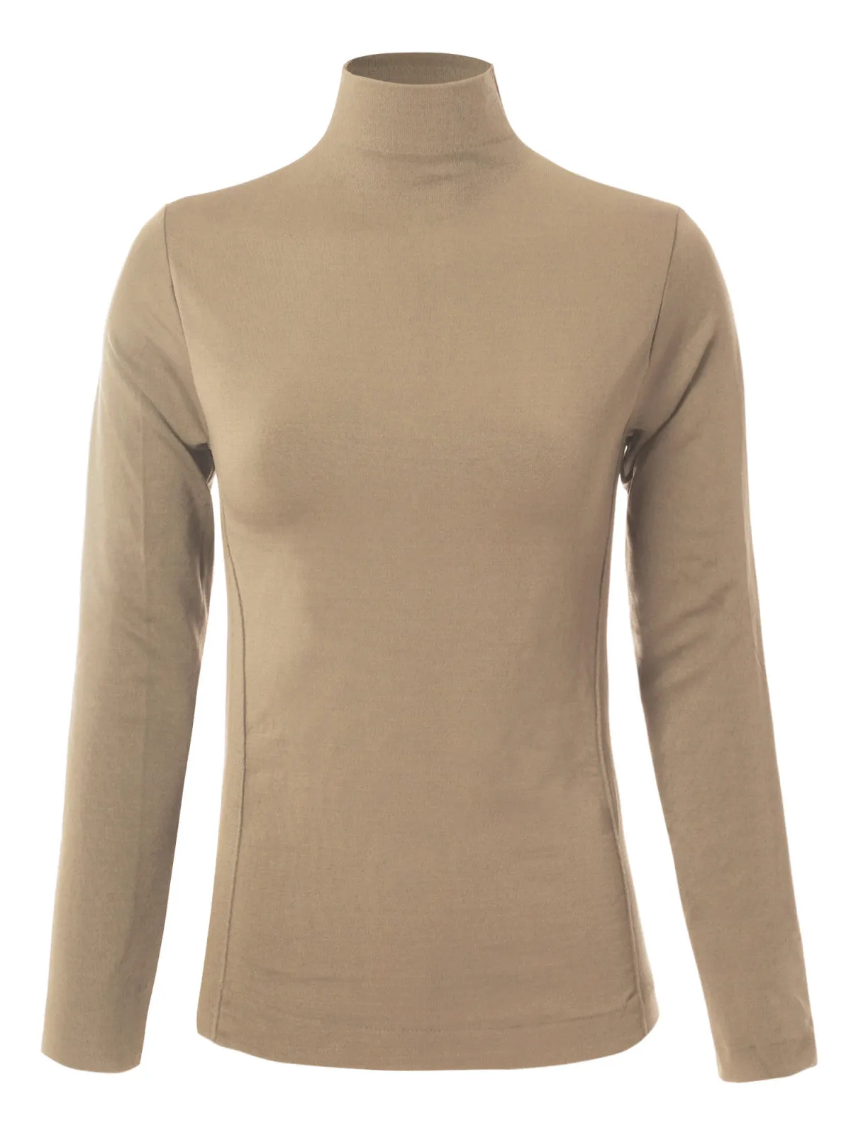 Fleece Mock Turtleneck Pullover Base Layer Shirts Fall Fashion Slim Fit Winter Thermal Underwear Tops