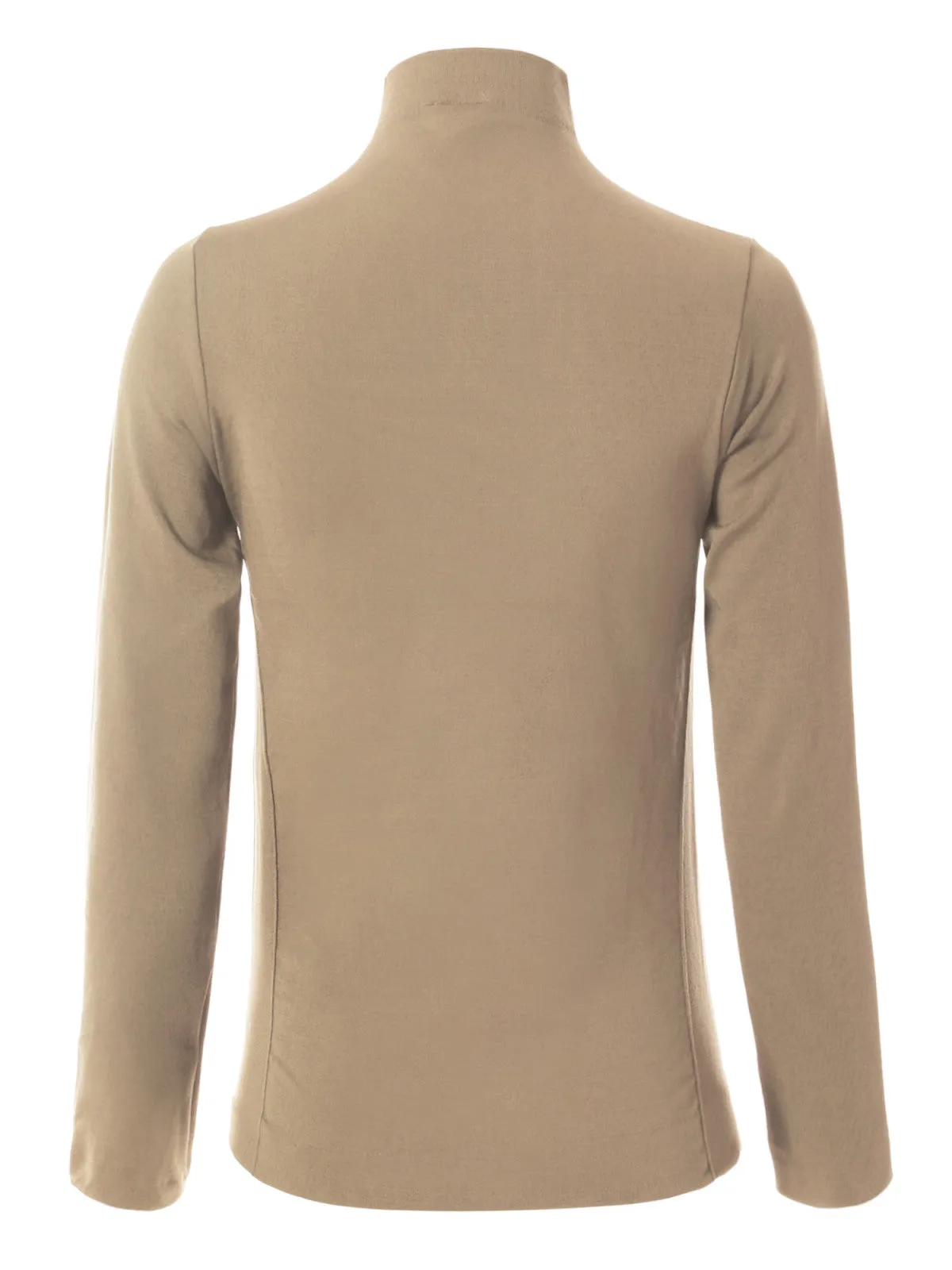 Fleece Mock Turtleneck Pullover Base Layer Shirts Fall Fashion Slim Fit Winter Thermal Underwear Tops