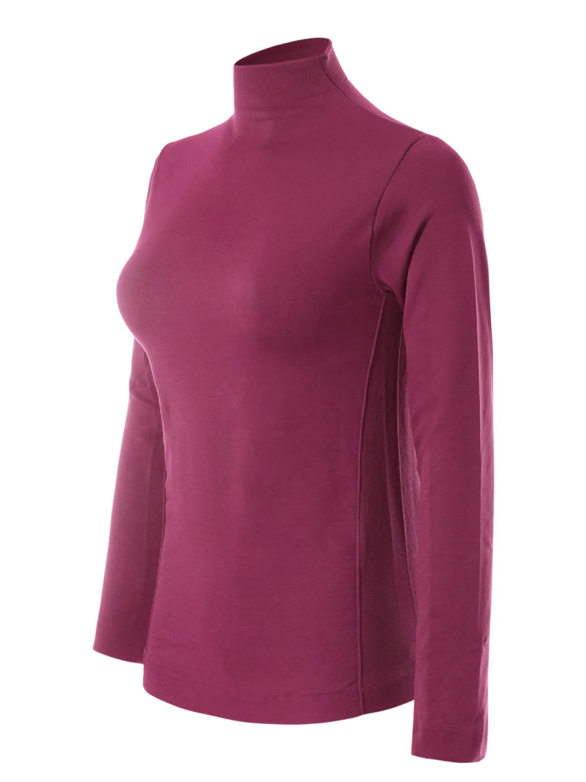 Fleece Mock Turtleneck Pullover Base Layer Shirts Fall Fashion Slim Fit Winter Thermal Underwear Tops