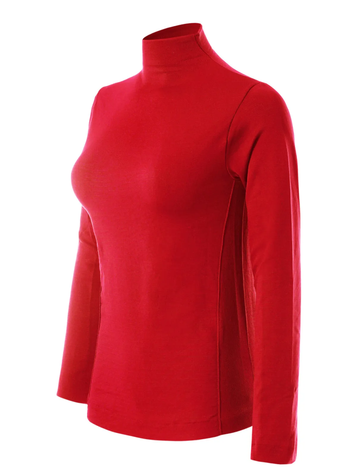 Fleece Mock Turtleneck Pullover Base Layer Shirts Fall Fashion Slim Fit Winter Thermal Underwear Tops