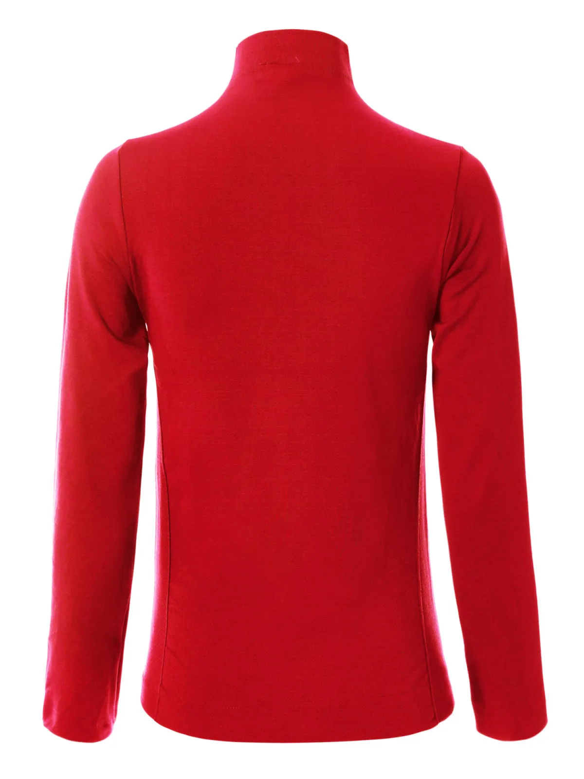 Fleece Mock Turtleneck Pullover Base Layer Shirts Fall Fashion Slim Fit Winter Thermal Underwear Tops