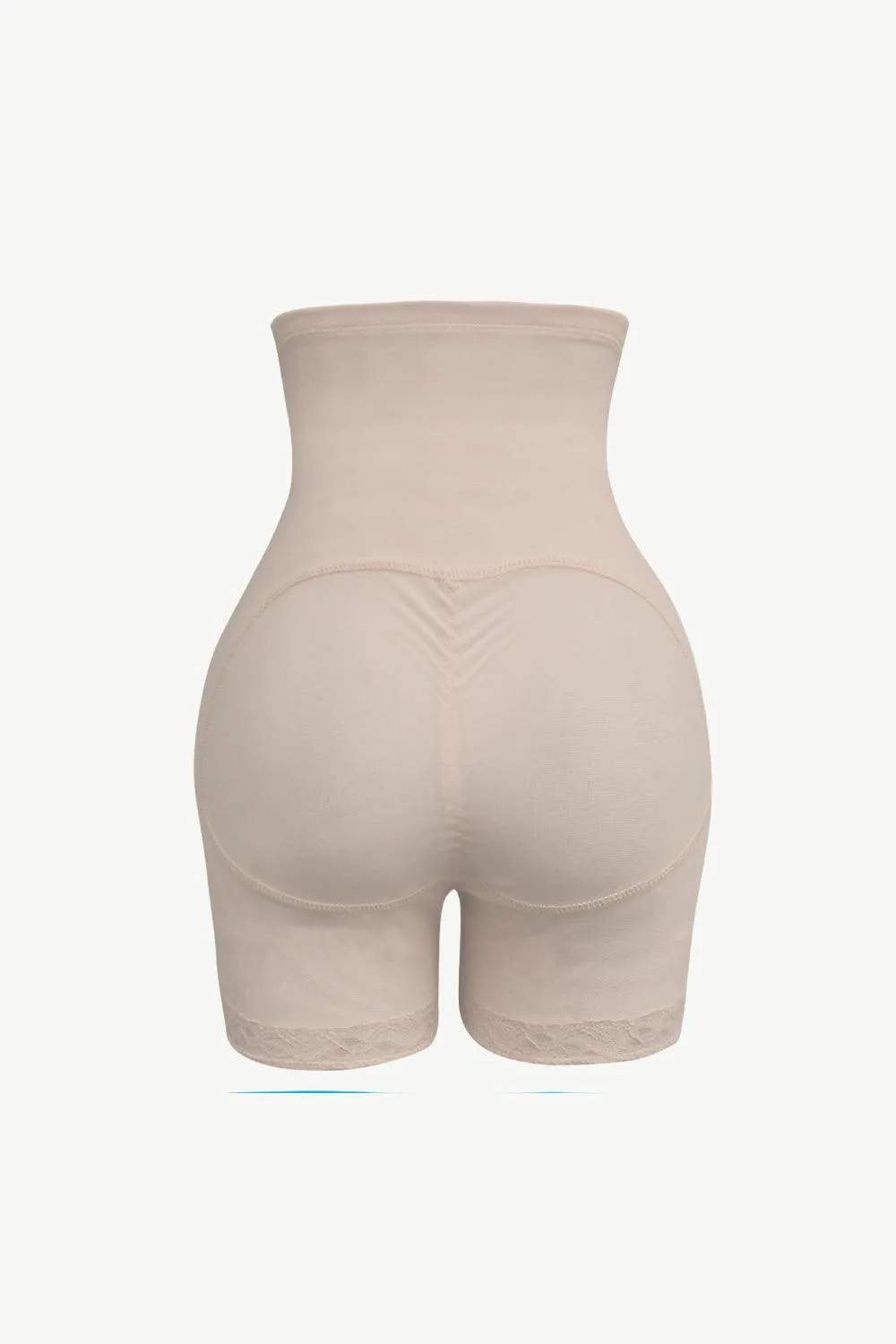 Full Size Hook-And-Eye Shaping Shorts