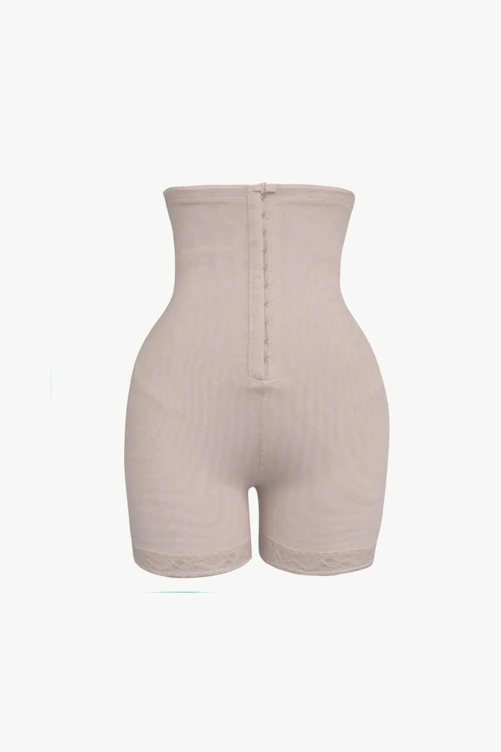 Full Size Hook-And-Eye Shaping Shorts