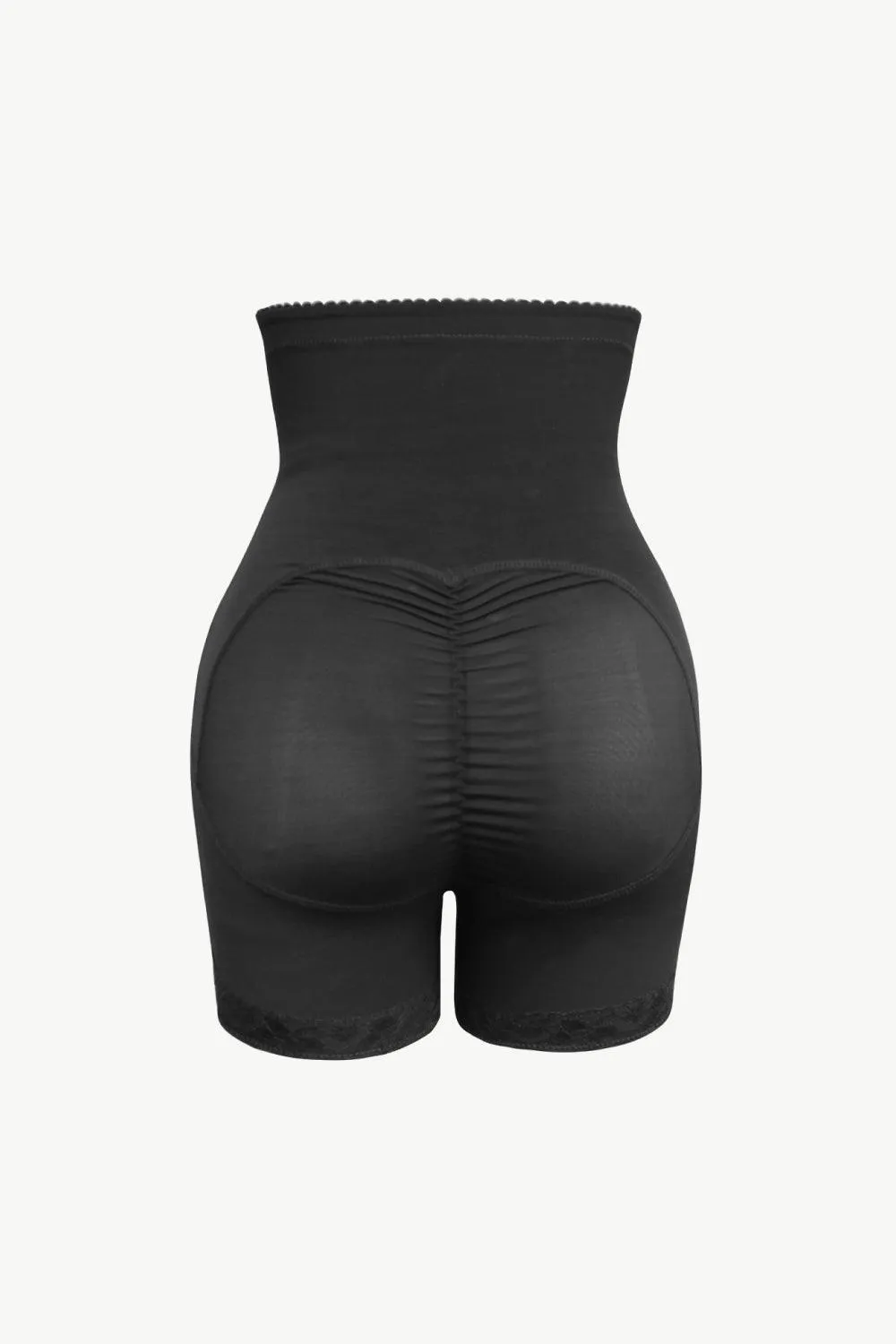 Full Size Hook-And-Eye Shaping Shorts
