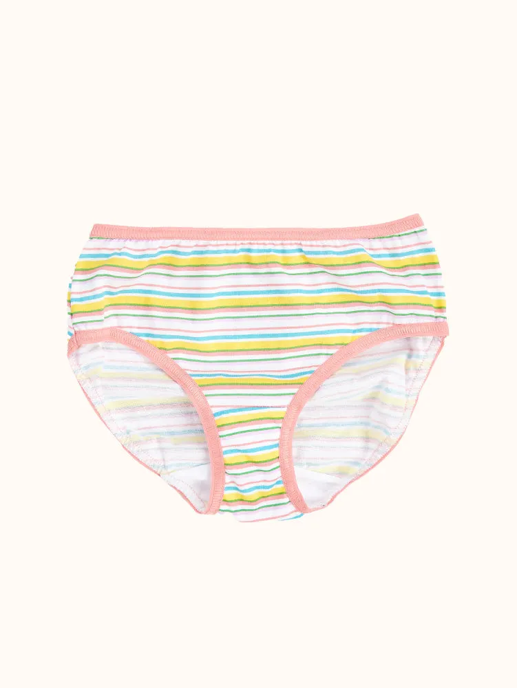 Girls' Cotton Briefs (10 Pack) - Assorted Colors
