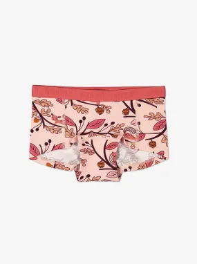Girls Organic Cotton Boxer Briefs