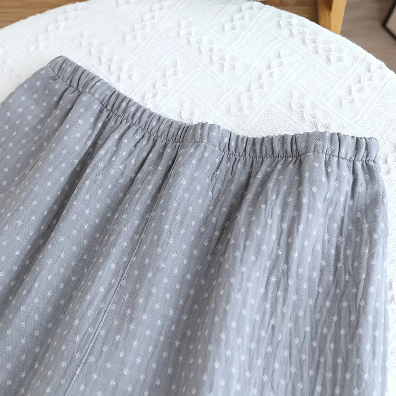 Grey Dyed Cotton Pajama Set
