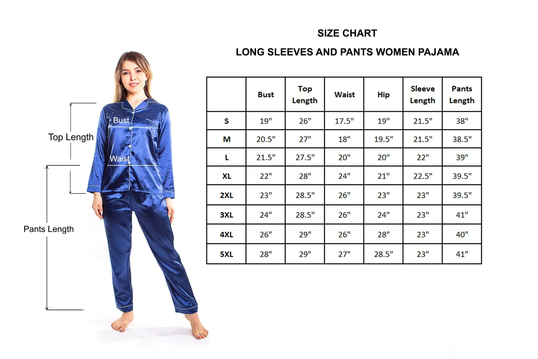 Groom and Bride Pajamas, Groomsmen and Bridesmaids Pajamas - Long   Long