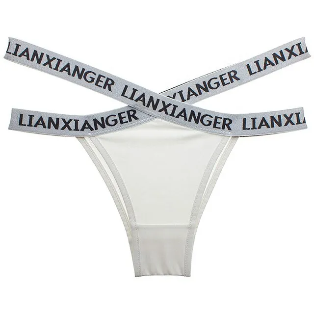 HIBUBBLE Sporty Style Wrap Design Ladies Panties Thongs String Fashion Cotton Women Underwear Seamless Briefs Sexy Lingerie