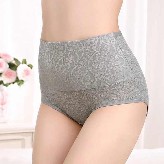 High Rise Underwear Women Panties Cotton Briefs Girls Sexy Panties Cueca Calcinhas Shorts Transparent Underpants Abdominal Panty