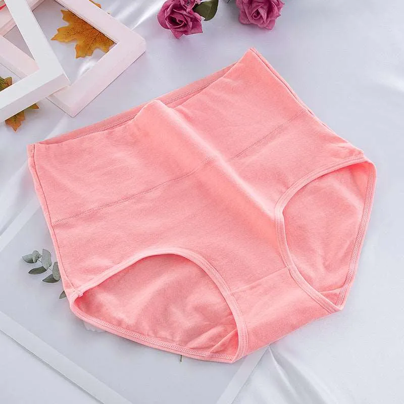 High Waist Cotton Panties and Full Brief Panties for Women (Pack of 5)