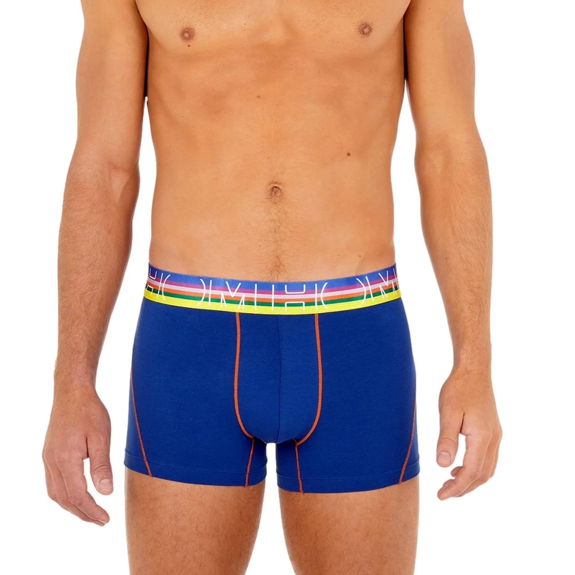 HOM Boxer Briefs - Carl #2 - Black/Bright Blue 2 Pack