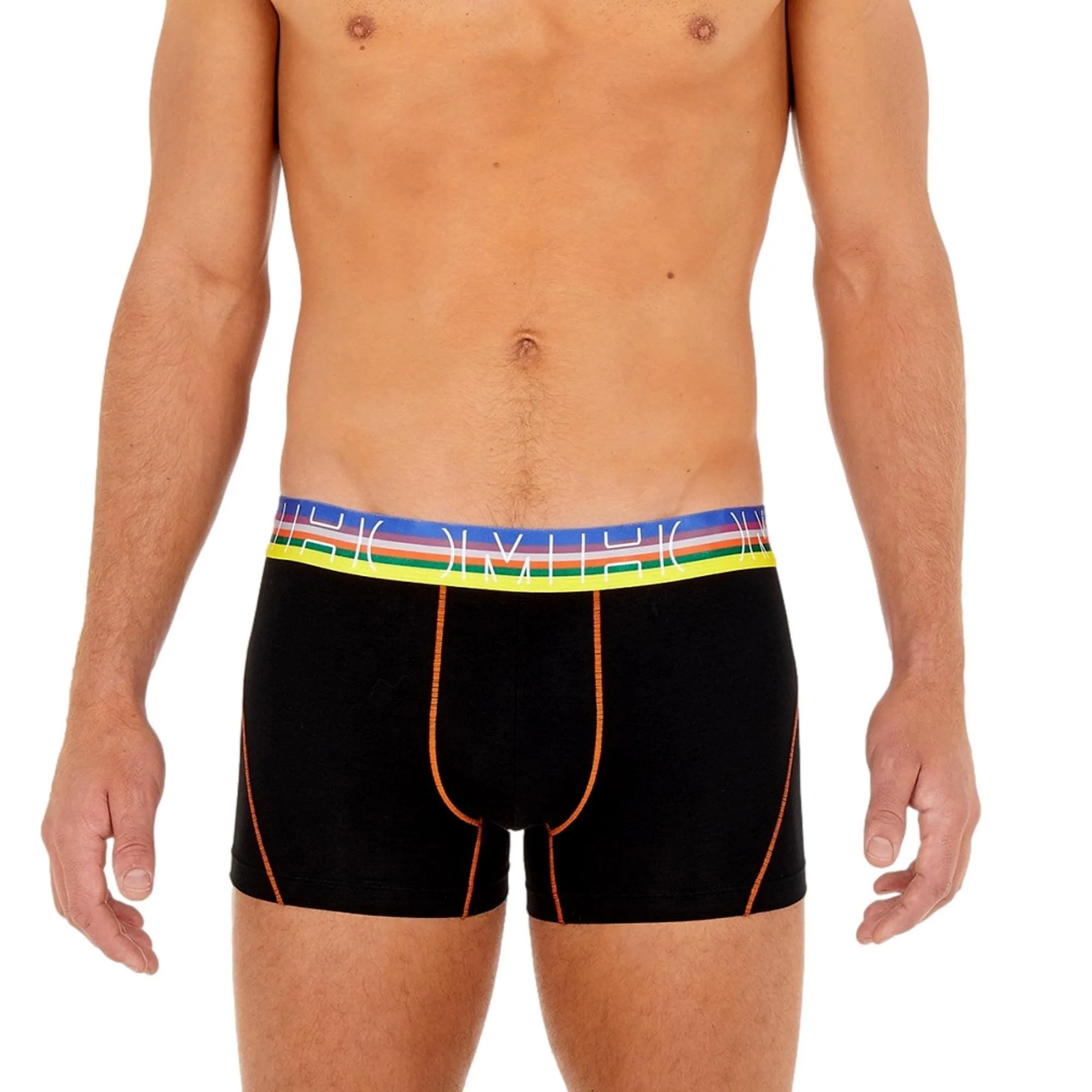 HOM Boxer Briefs - Carl #2 - Black/Bright Blue 2 Pack