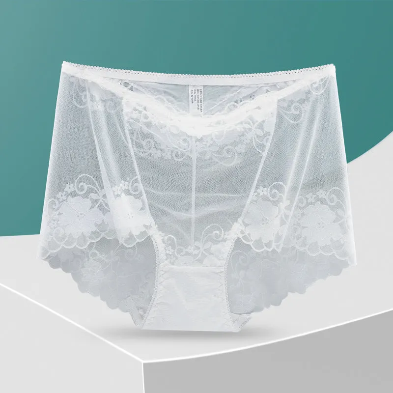 🔥Hot Sale 40% Off🔥Ladies Silk Lace Handmade Panties