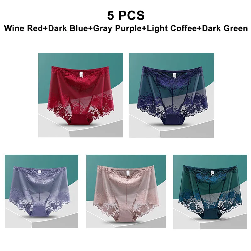 🔥Hot Sale 40% Off🔥Ladies Silk Lace Handmade Panties