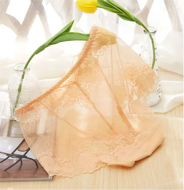 🔥Hot Sale 40% Off🔥Ladies Silk Lace Handmade Panties