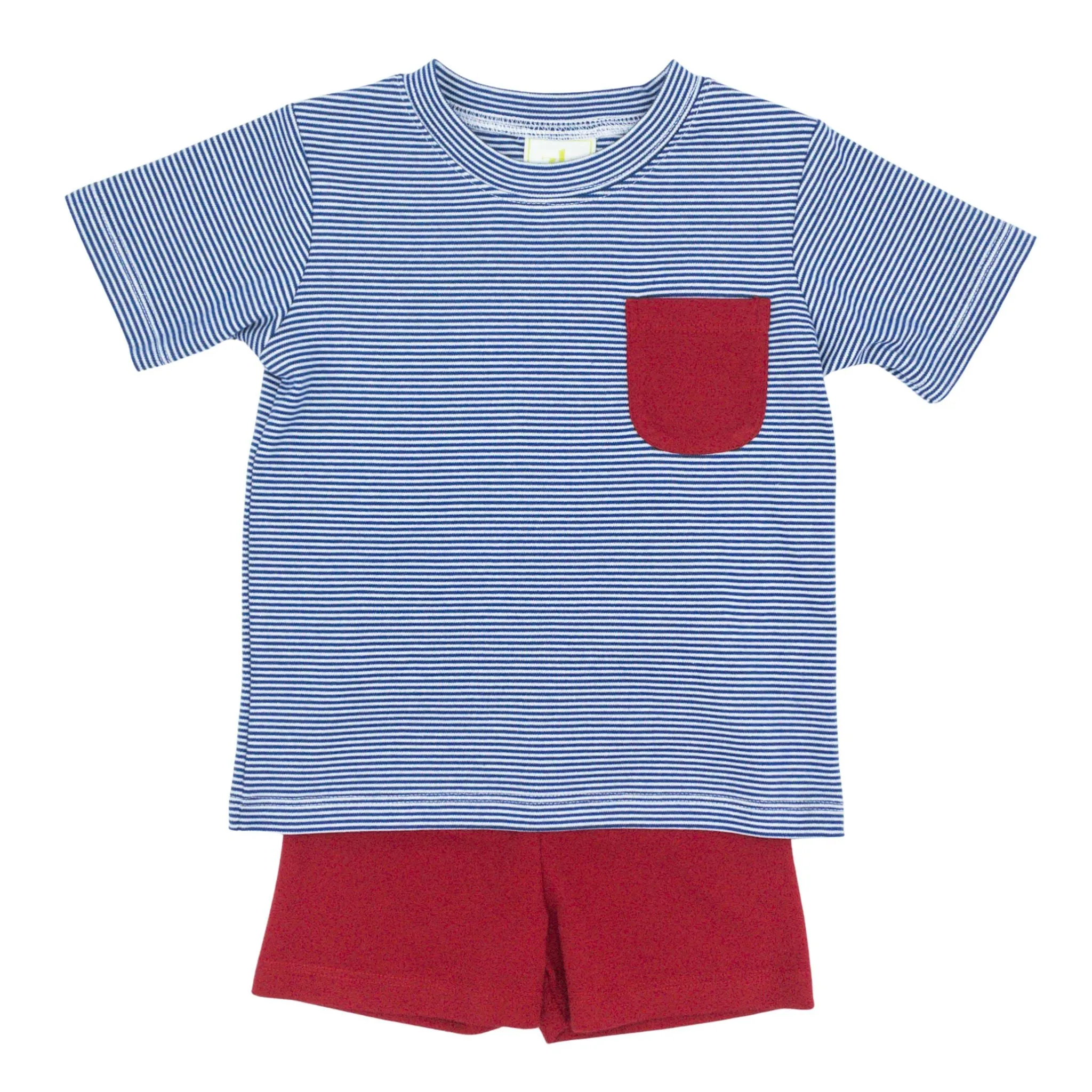 Jacob Pocket T-shirt Short Set