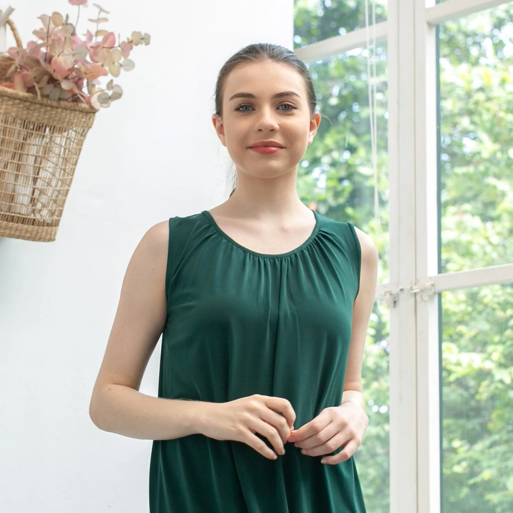 Jessie Top - Dark Green