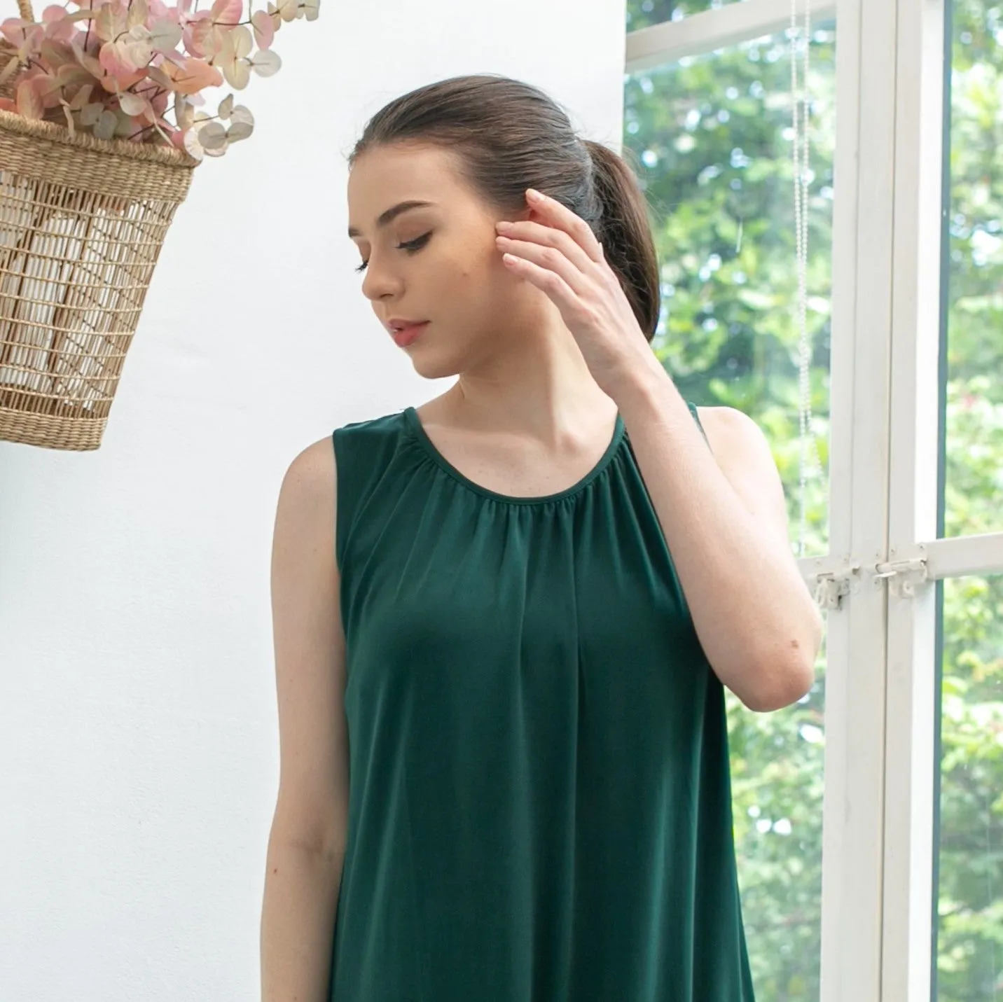 Jessie Top - Dark Green