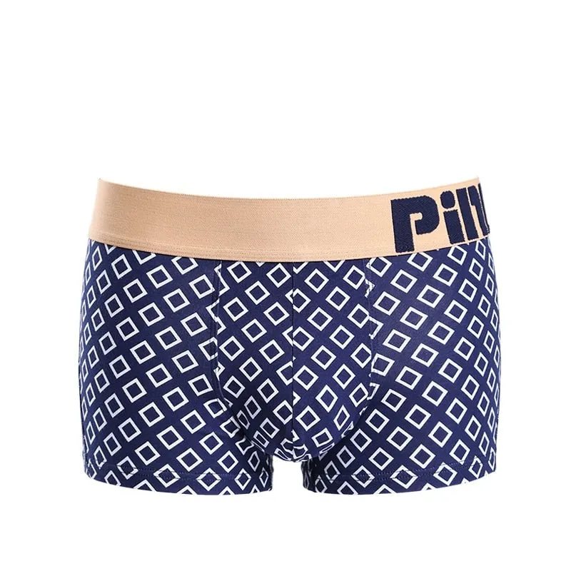 Jinquedai  Fashion Printing Male Underpants For Men,Including High Quality  Comfortable Cotton Boxer Briefs And Men's Panties
