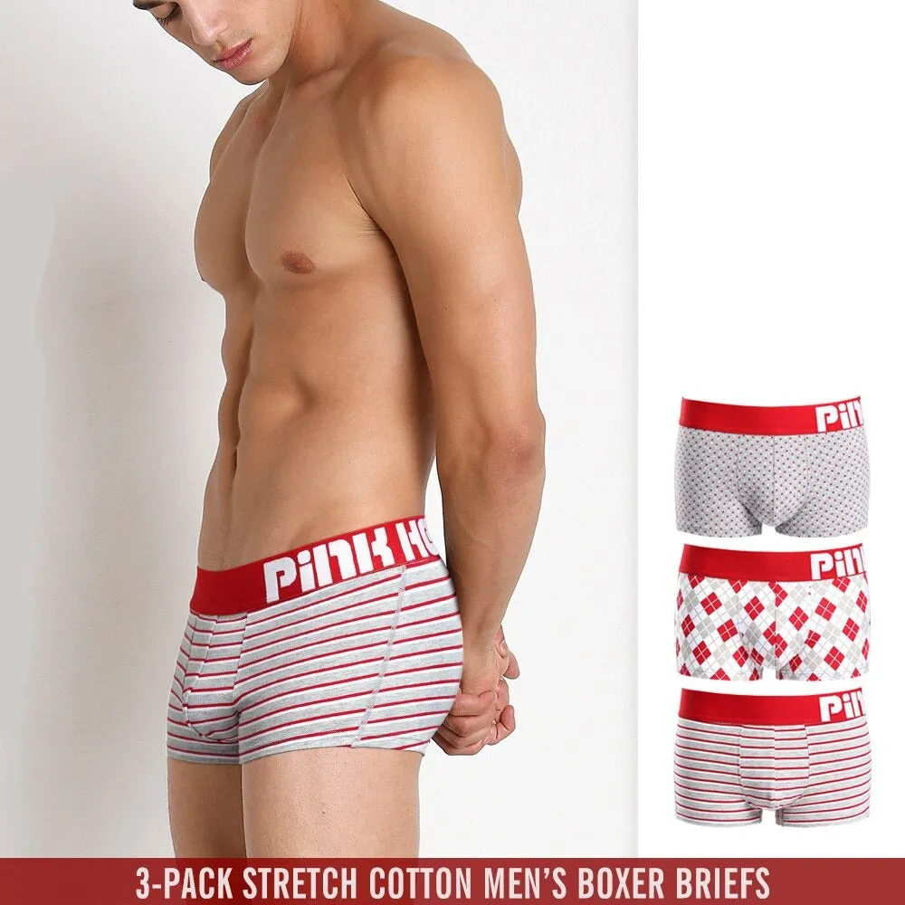 Jinquedai  Fashion Printing Male Underpants For Men,Including High Quality  Comfortable Cotton Boxer Briefs And Men's Panties