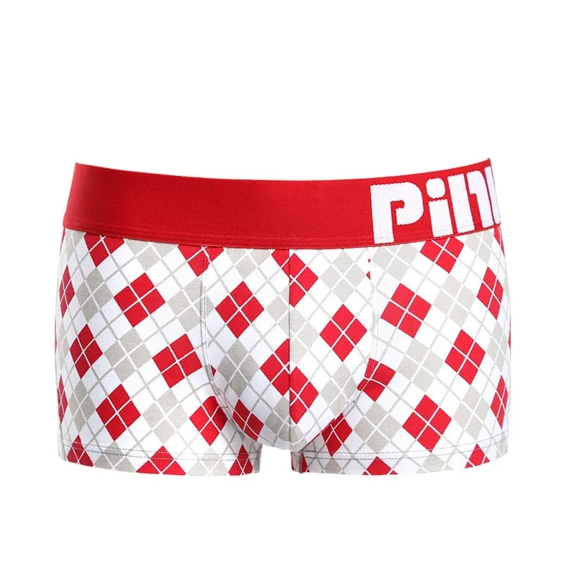 Jinquedai  Fashion Printing Male Underpants For Men,Including High Quality  Comfortable Cotton Boxer Briefs And Men's Panties
