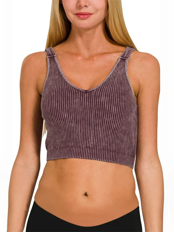 Junia Women's Solid Color Sports Casual Camisole