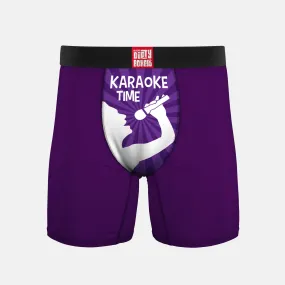 Karaoke Time Dirty Boxers Men's Underwear