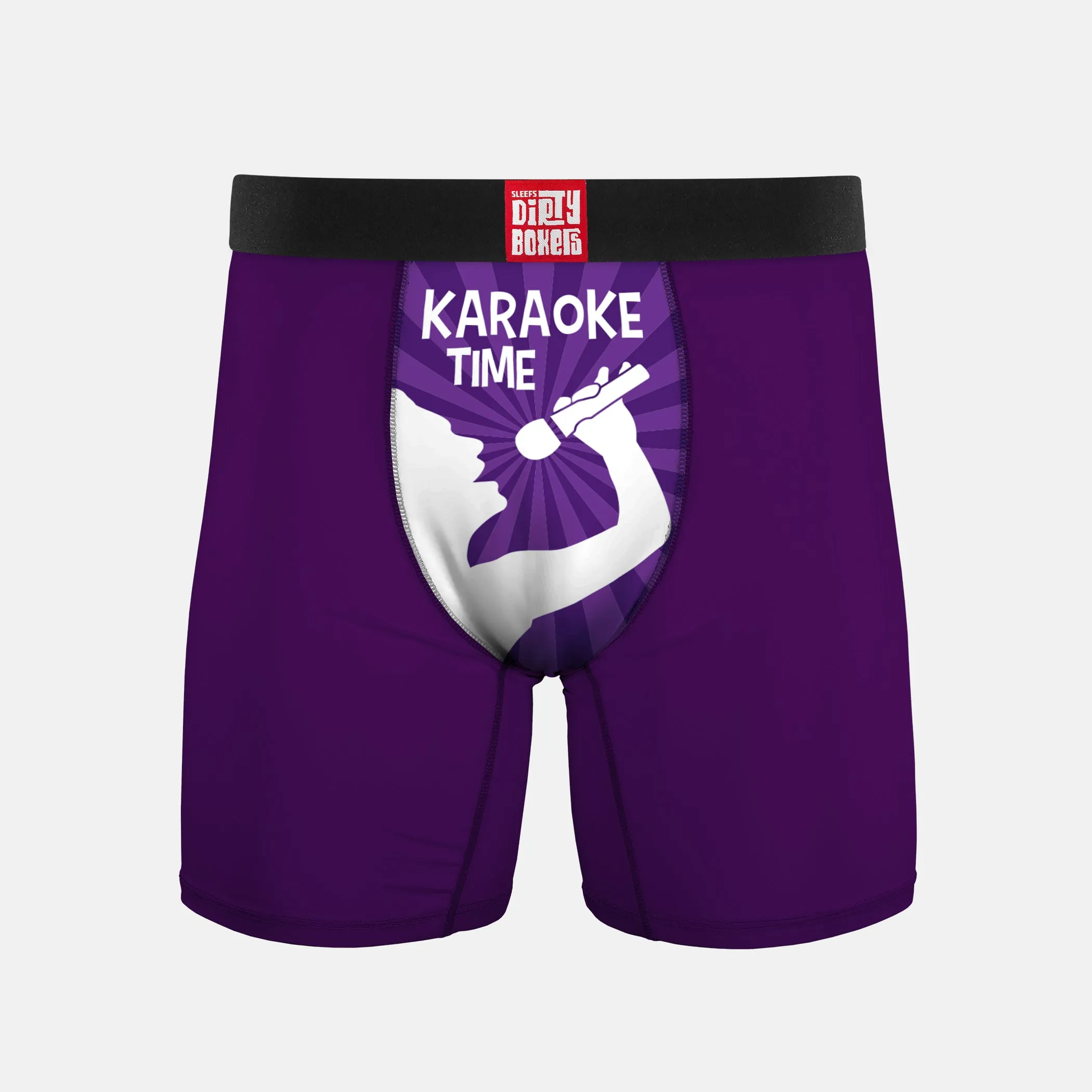 Karaoke Time Dirty Boxers Men's Underwear
