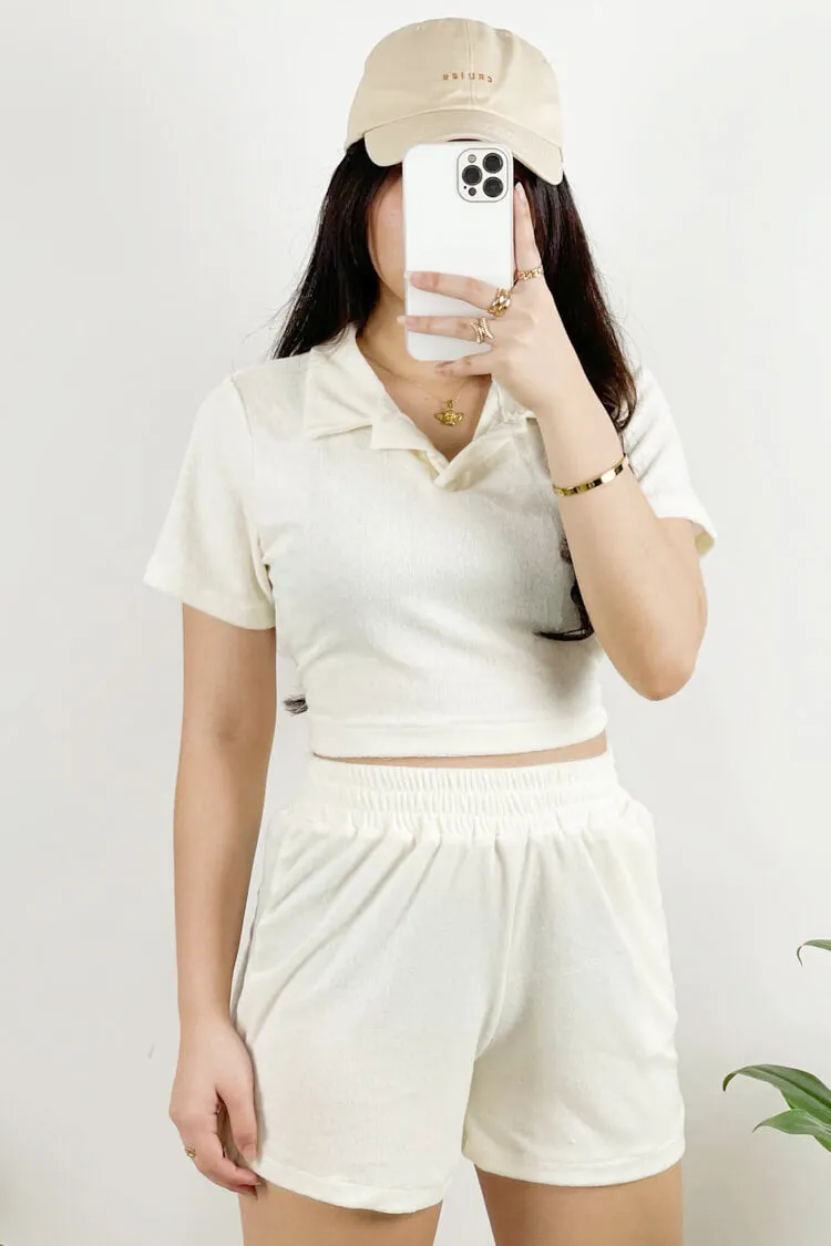 Karla Cropped Polo and Shorts Coordinates