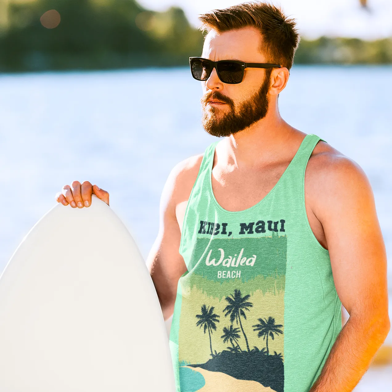 Kihei Maui Men’s premium tank top