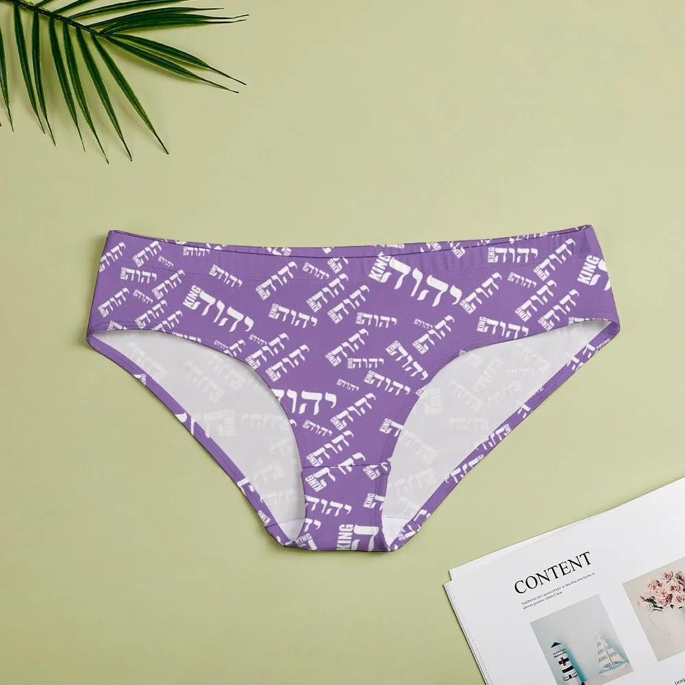 King YAHWEH Luxe III Women's Low Waist Panties