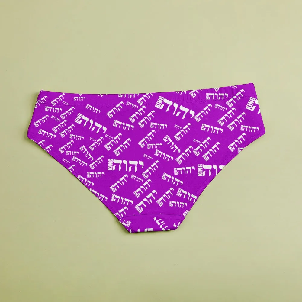 King YAHWEH Luxe III Women's Low Waist Panties