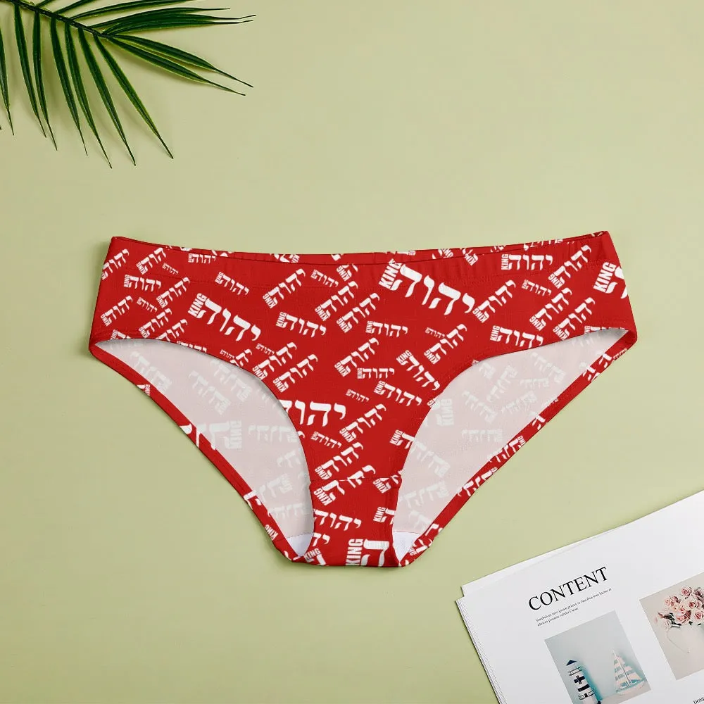 King YAHWEH Luxe III Women's Low Waist Panties