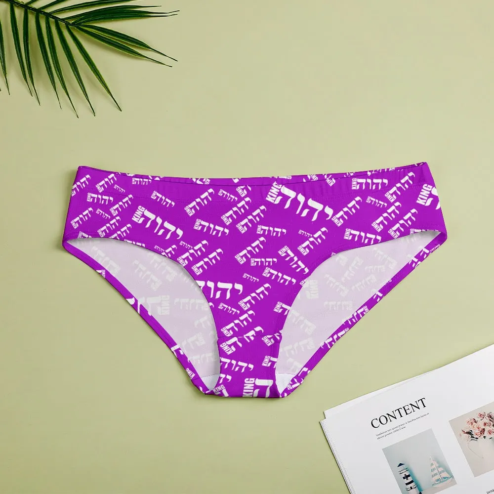 King YAHWEH Luxe III Women's Low Waist Panties