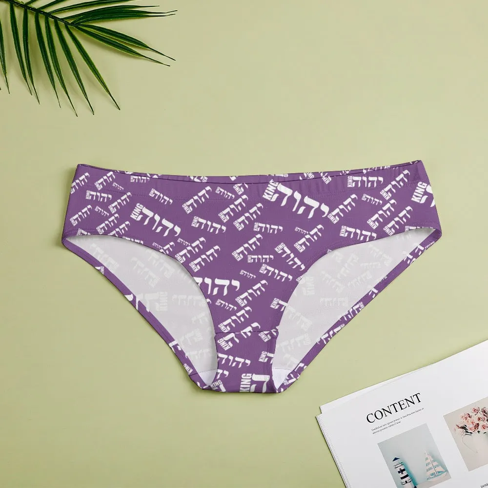 King YAHWEH Luxe III Women's Low Waist Panties