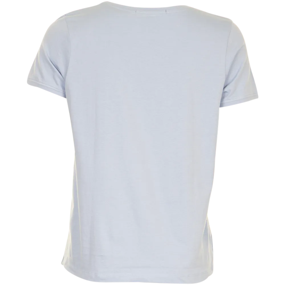 Kiss t-shirt - Chambray blue