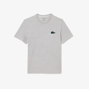 Lacoste Men's Loungewear T-Shirt - Silver Chine/Green
