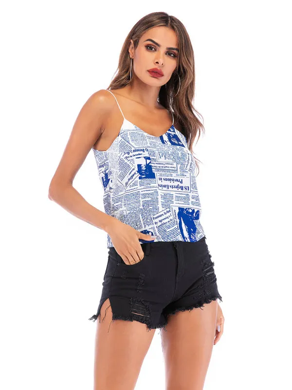 Lavinia New Fashion Women's Printed Camisole