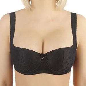 Lightly Lined Lace Balconette Bra Rosme Blossom