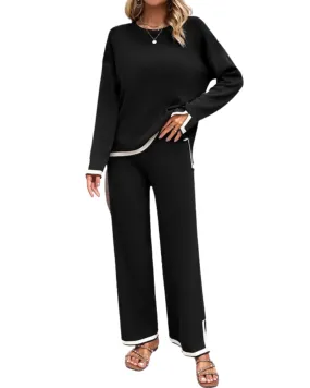 Lily Clothing Two Piece Loungewear Set - Cwstb0371