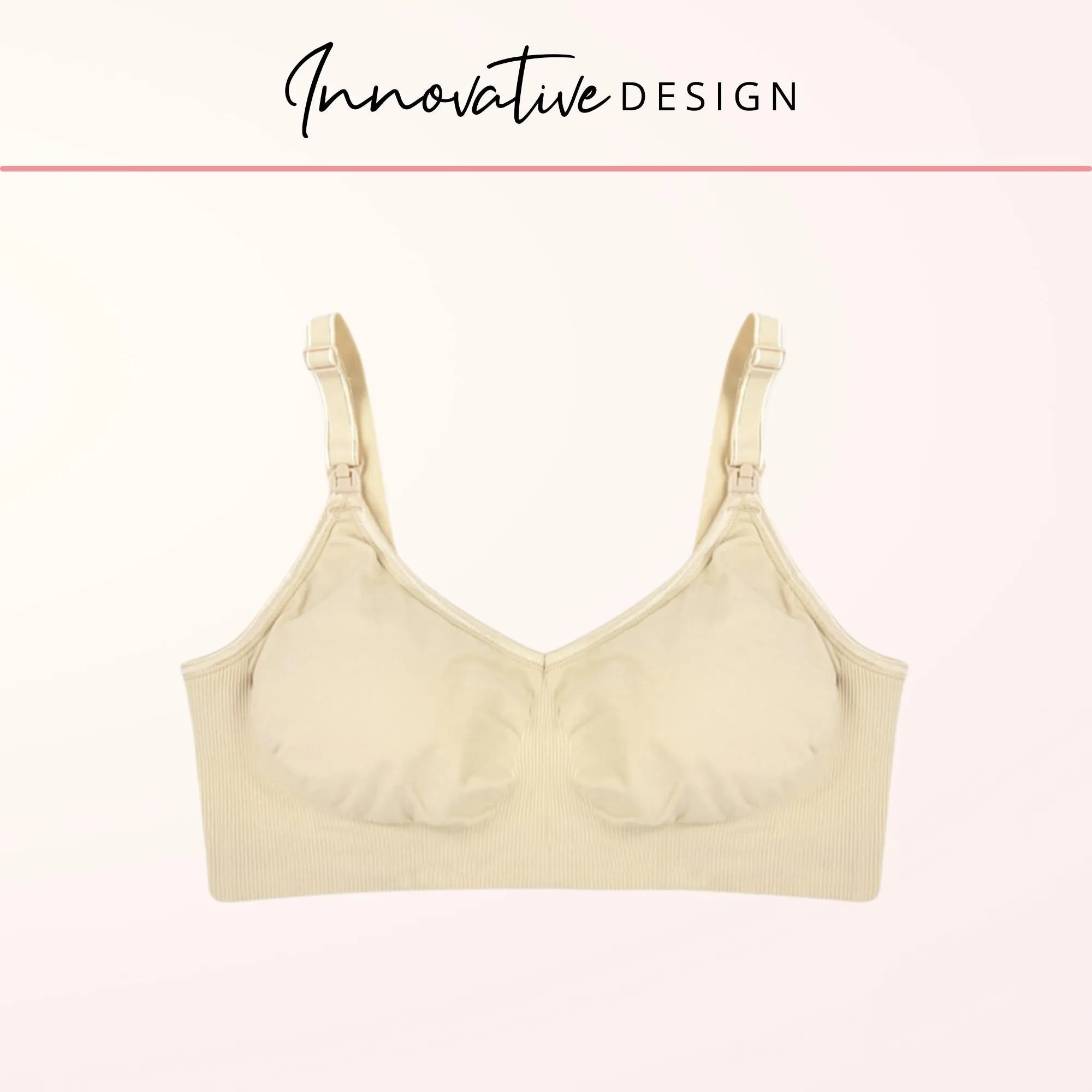 Magic Seamless Nursing Push Up Bra