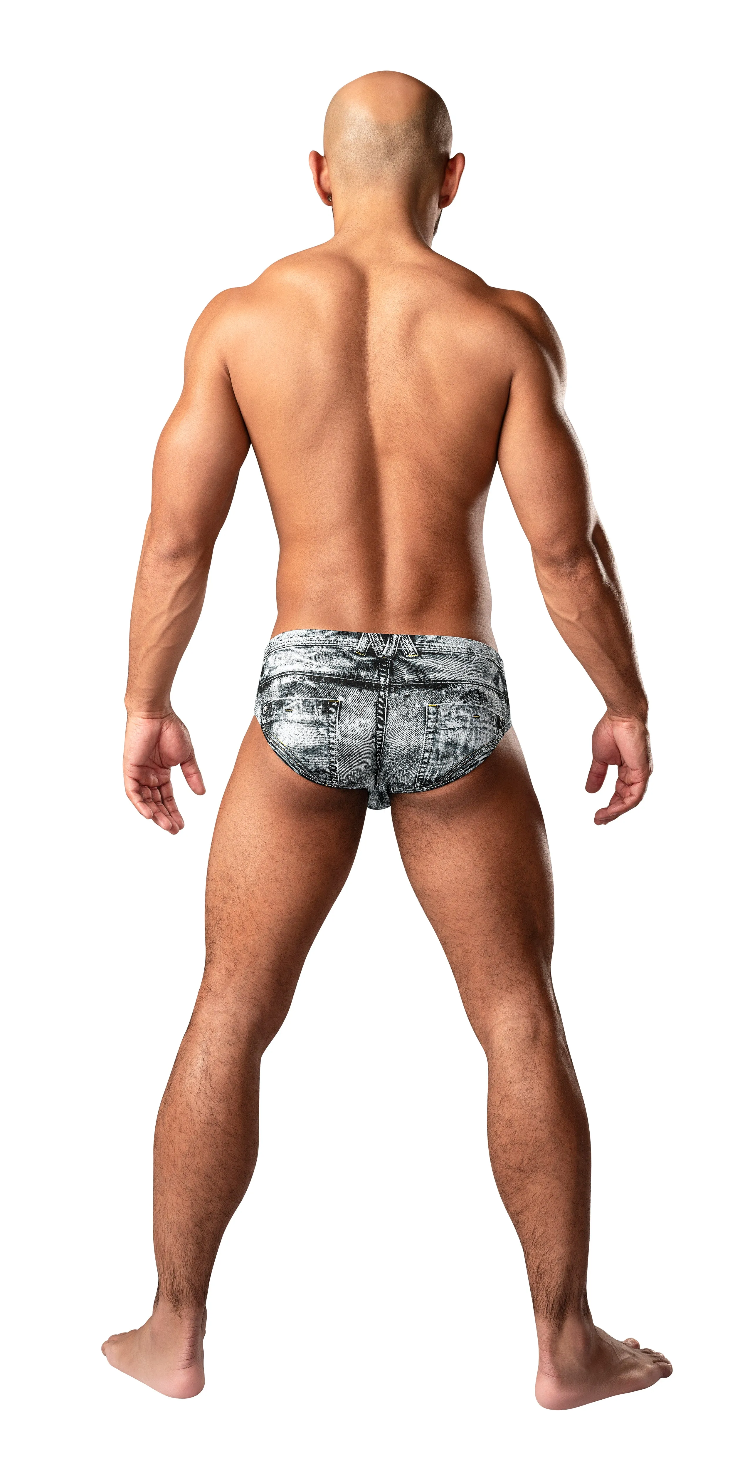 Male Power Dirty Denim Bikini