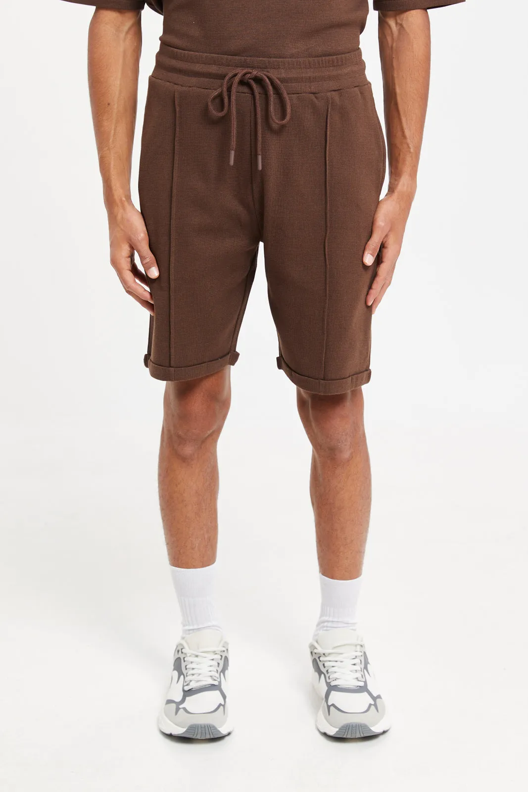Men Brown Lounge Shorts
