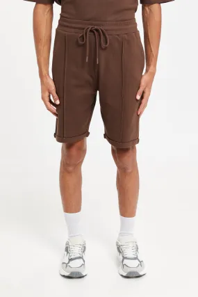 Men Brown Lounge Shorts