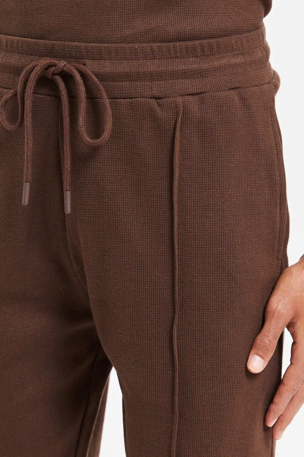 Men Brown Lounge Shorts
