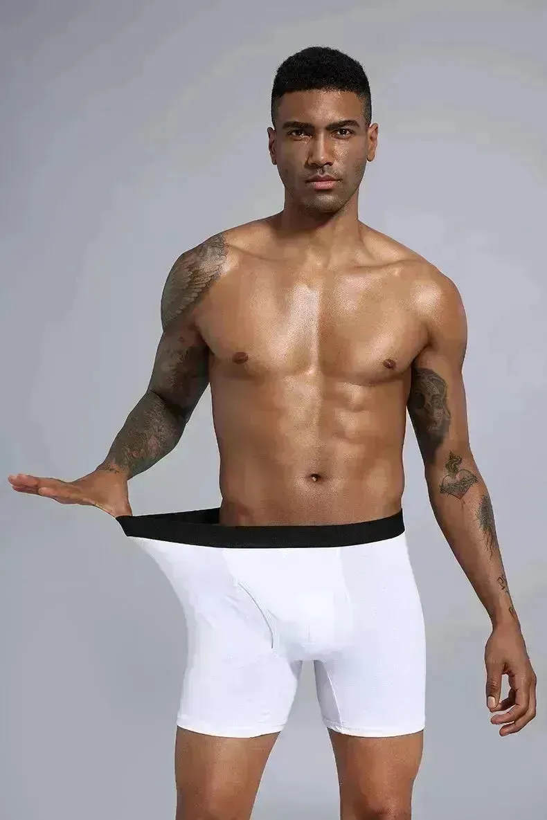 Men Cotton Boxer Short  with pouch Underwear Man Panties