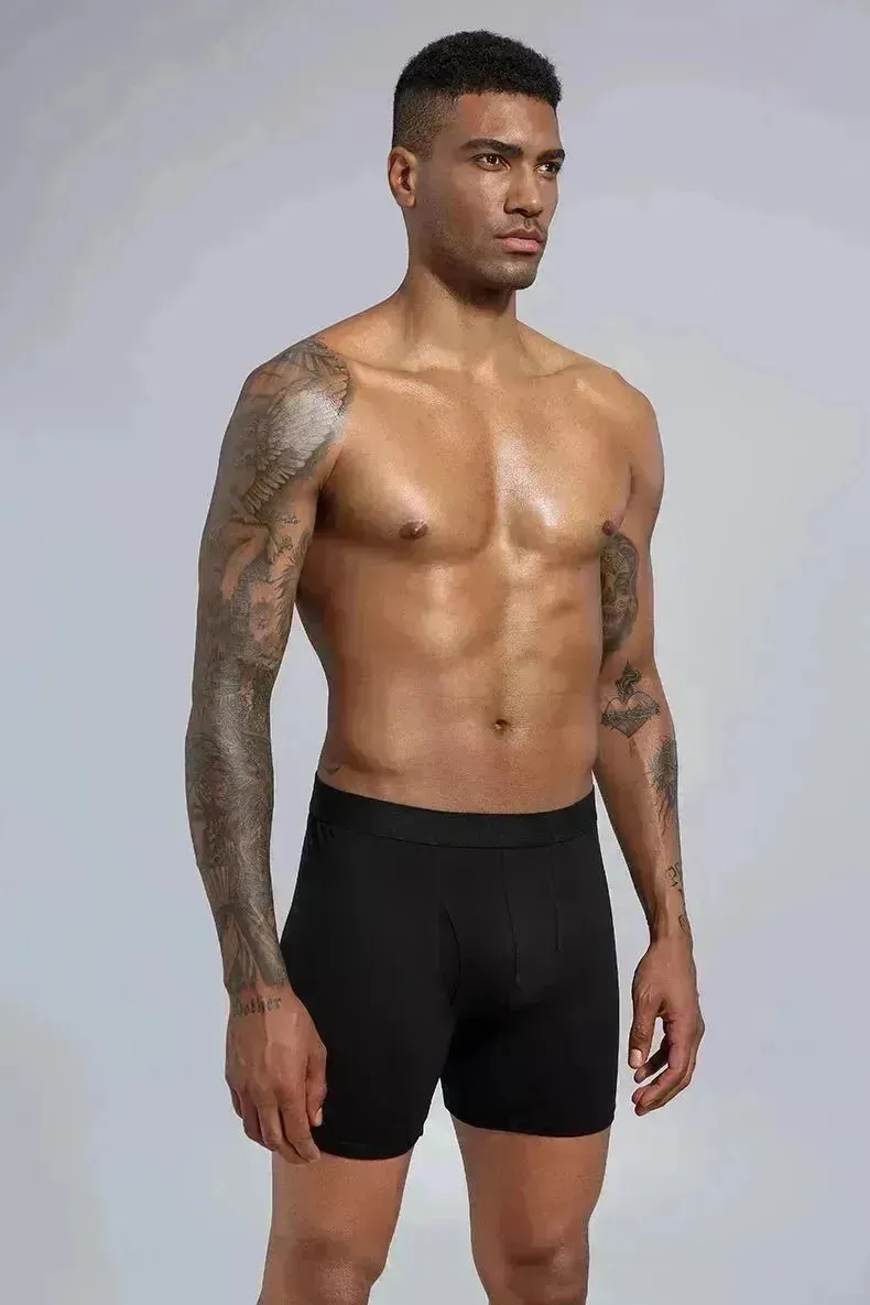 Men Cotton Boxer Short  with pouch Underwear Man Panties