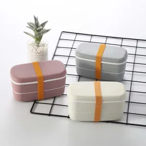 Microwavable 2Layer Lunch Box