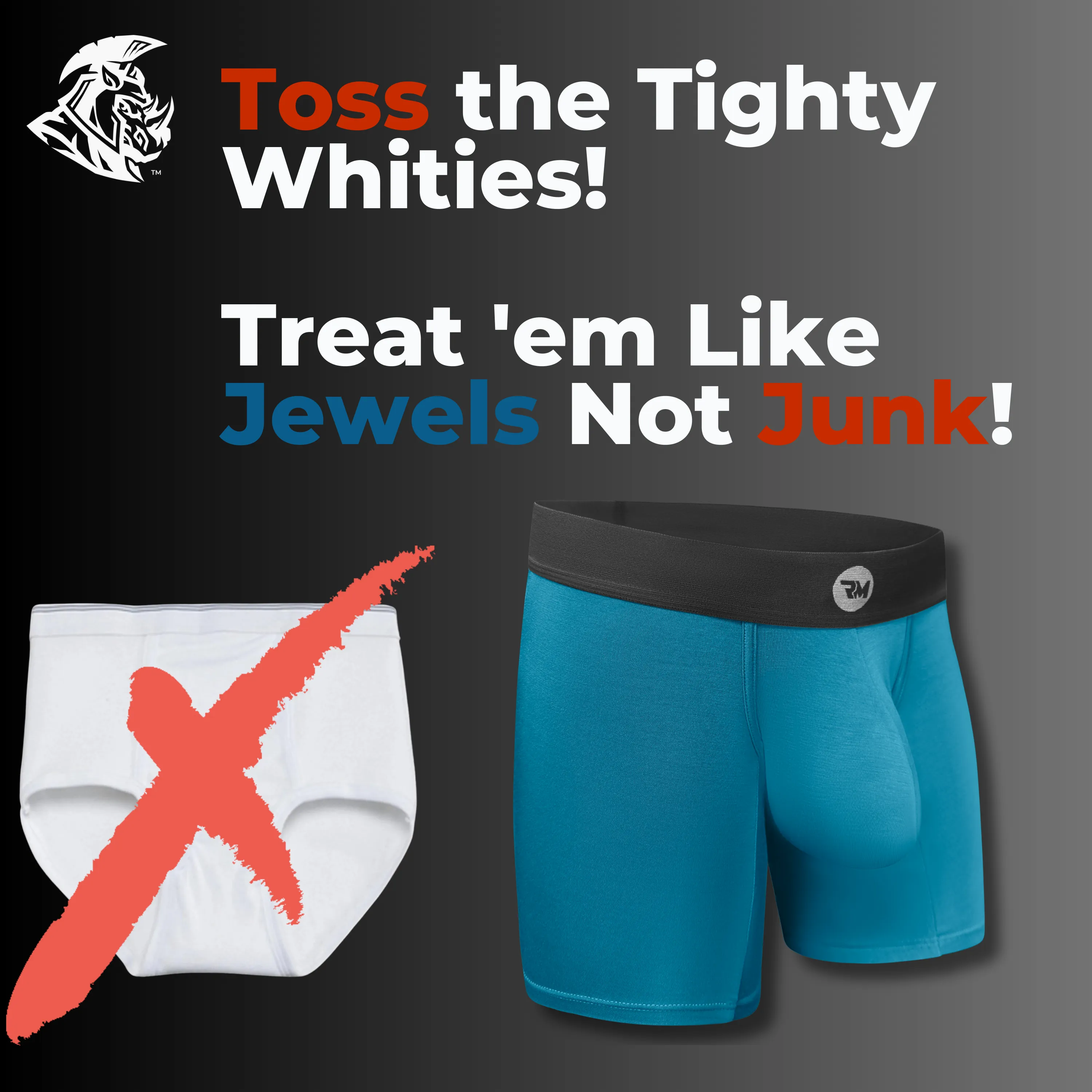 Modal 7in Boxer Briefs No Fly 1pk Black